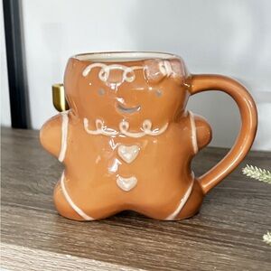 Gingerbread Man Ceramic Mug